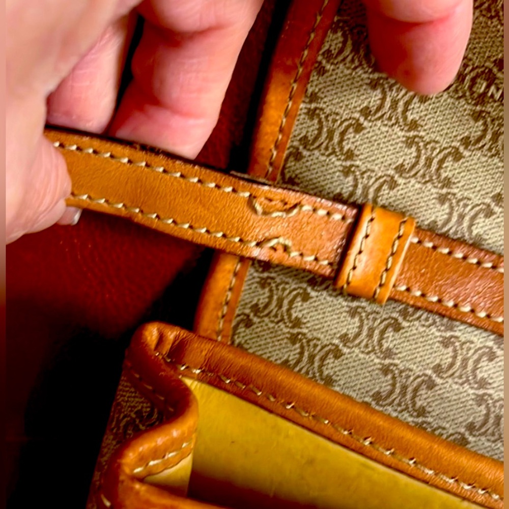 Celine  macadam Beige and Brown Crossbody Bag with Wallet - Picture 3 of 13